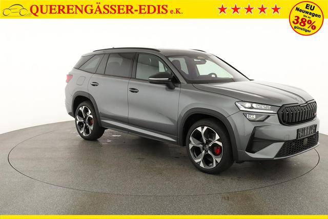 Skoda Kodiaq 2.0 TSI 195 kW 4x4 RS DSG RS, AHK, Navi, Matrix, Canton, Side, FS-beheizbar, el. Klappe, Kamera, 20-Zoll, 5 J.-Garantie 