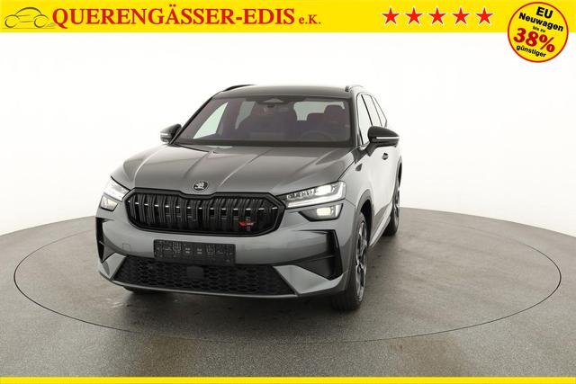 Skoda Kodiaq 2.0 TSI 195 kW 4x4 RS DSG RS, AHK, Navi, Matrix, Canton, Side, FS-beheizbar, el. Klappe, Kamera, 20-Zoll, 5 J.-Garantie 