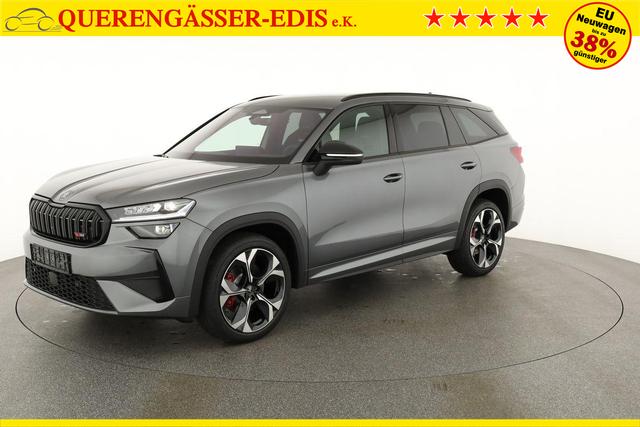 Skoda Kodiaq 2.0 TSI 195 kW 4x4 RS DSG RS, AHK, Navi, Matrix, Canton, Side, FS-beheizbar, el. Klappe, Kamera, 20-Zoll, 5 J.-Garantie 