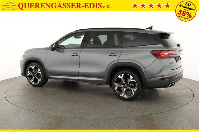 Skoda Kodiaq 2.0 TSI 195 kW 4x4 RS DSG RS, AHK, Navi, Matrix, Canton, Side, FS-beheizbar, el. Klappe, Kamera, 20-Zoll, 5 J.-Garantie 