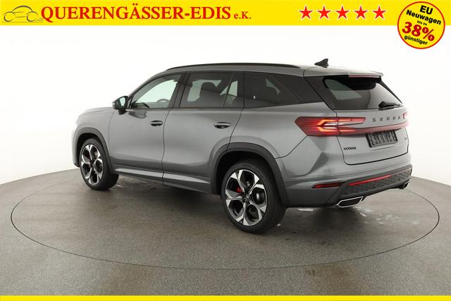 Skoda Kodiaq 2.0 TSI 195 kW 4x4 RS DSG RS, AHK, Navi, Matrix, Canton, Side, FS-beheizbar, el. Klappe, Kamera, 20-Zoll, 5 J.-Garantie 