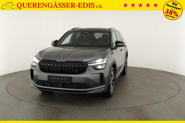 Skoda Kodiaq 2.0 TDI 142 kW 4x4 Sportline DSG Sportline, AHK, Navi, Matrix, el. Klappe, Side, 19-Zoll 