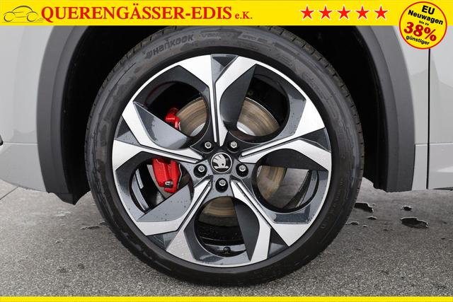 Skoda Kodiaq 2.0 TSI 195 kW 4x4 RS DSG RS, AHK, Navi, Matrix, Canton, Side, FS-beheizbar, el. Klappe, Kamera, 20-Zoll, 5 J.-Garantie 