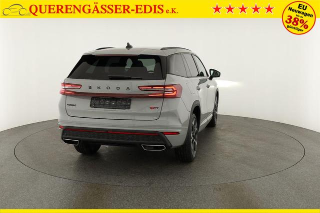 Skoda Kodiaq 2.0 TSI 195 kW 4x4 RS DSG RS, AHK, Navi, Matrix, Canton, Side, FS-beheizbar, el. Klappe, Kamera, 20-Zoll, 5 J.-Garantie 