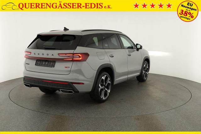 Skoda Kodiaq 2.0 TSI 195 kW 4x4 RS DSG RS, AHK, Navi, Matrix, Canton, Side, FS-beheizbar, el. Klappe, Kamera, 20-Zoll, 5 J.-Garantie 