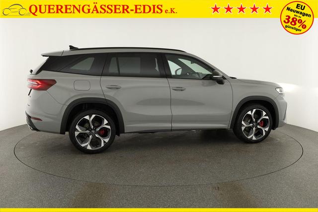 Skoda Kodiaq 2.0 TSI 195 kW 4x4 RS DSG RS, AHK, Navi, Matrix, Canton, Side, FS-beheizbar, el. Klappe, Kamera, 20-Zoll, 5 J.-Garantie 