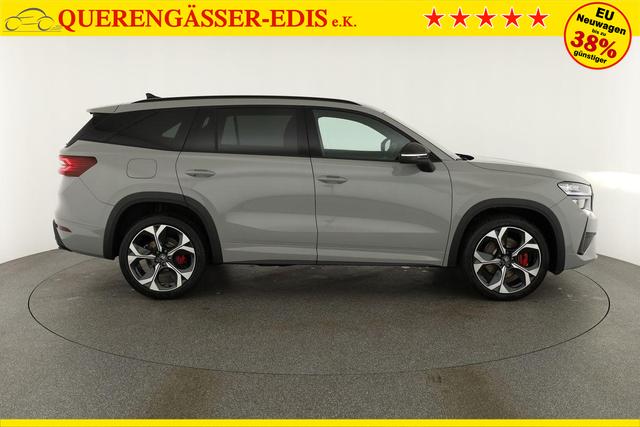 Skoda Kodiaq 2.0 TSI 195 kW 4x4 RS DSG RS, AHK, Navi, Matrix, Canton, Side, FS-beheizbar, el. Klappe, Kamera, 20-Zoll, 5 J.-Garantie 