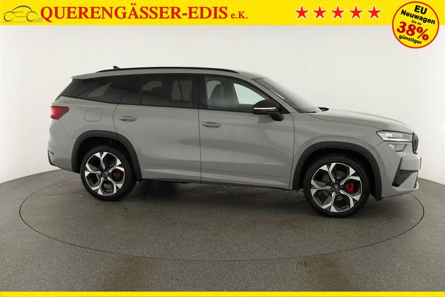 Skoda Kodiaq 2.0 TSI 195 kW 4x4 RS DSG RS, AHK, Navi, Matrix, Canton, Side, FS-beheizbar, el. Klappe, Kamera, 20-Zoll, 5 J.-Garantie 