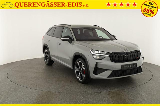 Skoda Kodiaq 2.0 TSI 195 kW 4x4 RS DSG RS, AHK, Navi, Matrix, Canton, Side, FS-beheizbar, el. Klappe, Kamera, 20-Zoll, 5 J.-Garantie 