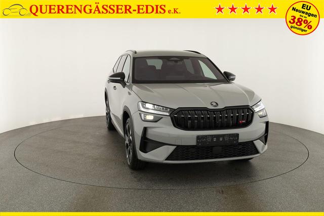 Skoda Kodiaq 2.0 TSI 195 kW 4x4 RS DSG RS, AHK, Navi, Matrix, Canton, Side, FS-beheizbar, el. Klappe, Kamera, 20-Zoll, 5 J.-Garantie 
