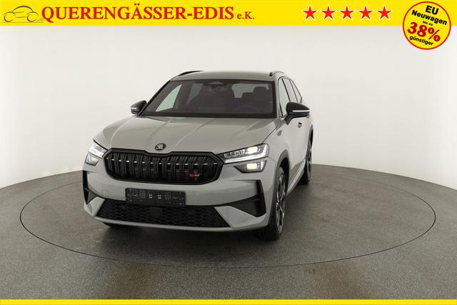 Skoda Kodiaq 2.0 TSI 195 kW 4x4 RS DSG RS, AHK, Navi, Matrix, Canton, Side, FS-beheizbar, el. Klappe, Kamera, 20-Zoll, 5 J.-Garantie 
