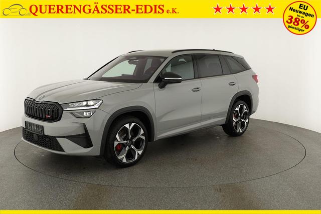 Skoda Kodiaq 2.0 TSI 195 kW 4x4 RS DSG RS, AHK, Navi, Matrix, Canton, Side, FS-beheizbar, el. Klappe, Kamera, 20-Zoll, 5 J.-Garantie 