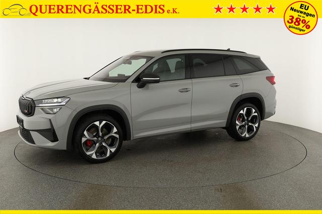 Skoda Kodiaq 2.0 TSI 195 kW 4x4 RS DSG RS, AHK, Navi, Matrix, Canton, Side, FS-beheizbar, el. Klappe, Kamera, 20-Zoll, 5 J.-Garantie 