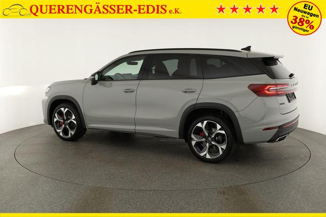 Skoda Kodiaq 2.0 TSI 195 kW 4x4 RS DSG RS, AHK, Navi, Matrix, Canton, Side, FS-beheizbar, el. Klappe, Kamera, 20-Zoll, 5 J.-Garantie 