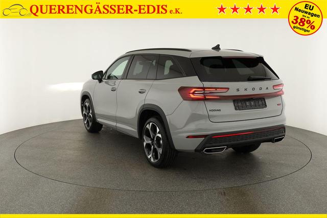 Skoda Kodiaq 2.0 TSI 195 kW 4x4 RS DSG RS, AHK, Navi, Matrix, Canton, Side, FS-beheizbar, el. Klappe, Kamera, 20-Zoll, 5 J.-Garantie 
