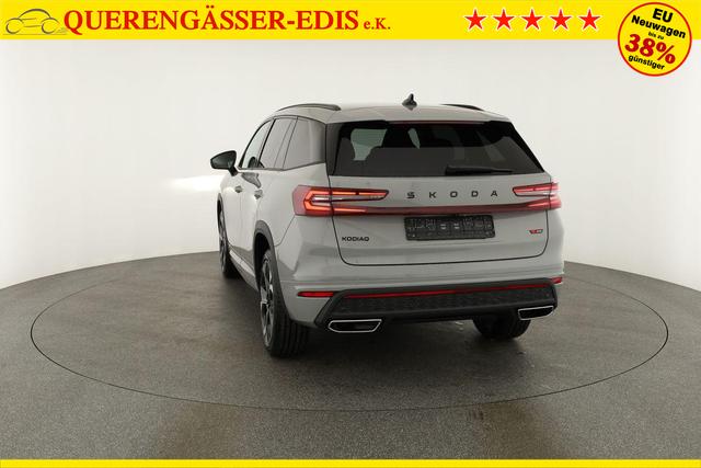 Skoda Kodiaq 2.0 TSI 195 kW 4x4 RS DSG RS, AHK, Navi, Matrix, Canton, Side, FS-beheizbar, el. Klappe, Kamera, 20-Zoll, 5 J.-Garantie 