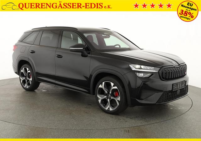 Skoda Kodiaq 2.0 TSI 195 kW 4x4 RS DSG RS, AHK, Navi, Matrix, Canton, Side, FS-beheizbar, el. Klappe, Kamera, 20-Zoll, 5 J.-Garantie 