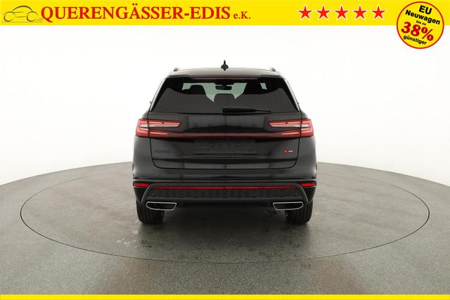 Skoda Kodiaq 2.0 TSI 195 kW 4x4 RS DSG RS, AHK, Navi, Matrix, Canton, Side, FS-beheizbar, el. Klappe, Kamera, 20-Zoll, 5 J.-Garantie 