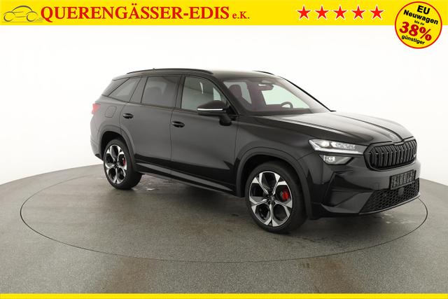 Skoda Kodiaq 2.0 TSI 195 kW 4x4 RS DSG RS, AHK, Navi, Matrix, Canton, Side, FS-beheizbar, el. Klappe, Kamera, 20-Zoll, 5 J.-Garantie 