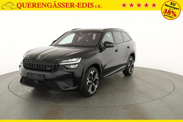 Skoda Kodiaq 2.0 TSI 195 kW 4x4 RS DSG RS, AHK, Navi, Matrix, Canton, Side, FS-beheizbar, el. Klappe, Kamera, 20-Zoll, 5 J.-Garantie 