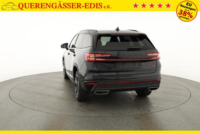 Skoda Kodiaq 2.0 TSI 195 kW 4x4 RS DSG RS, AHK, Navi, Matrix, Canton, Side, FS-beheizbar, el. Klappe, Kamera, 20-Zoll, 5 J.-Garantie 