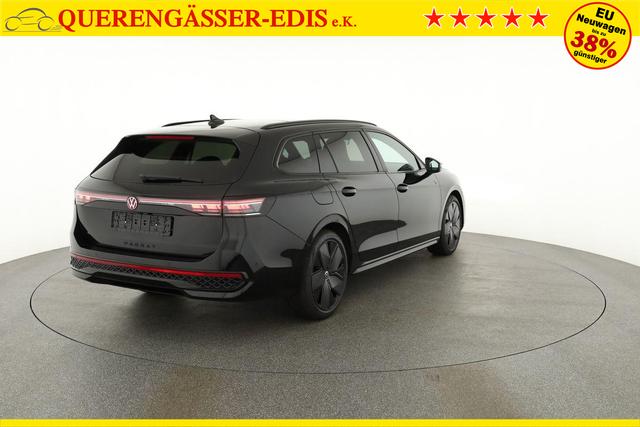 Volkswagen Passat Variant 2.0 TSI 150 kW R-Line DSG Black, Pano, AHK, Navi, IQ.Light, Side, Kamera, el. Klappe, 19-Zoll, 5 J.-Garantie 