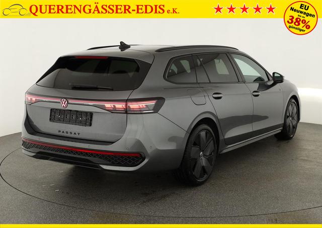 Volkswagen Passat Variant 2.0 TDI 110 kW R-line DSG Black, Pano, AHK, Navi, IQ.Light, Side, Kamera. el. Klappe, 19-Zoll, 5 J.-Garantie 