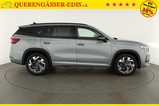 Skoda Kodiaq 2.0 TSI 150 kW 4x4 Sportline DSG Sportline, AHK, Navi, Matrix, Canton, Side, FS-beheizbar, el. Klappe, Kamera, 19-Zoll, 5 J.-Garantie 