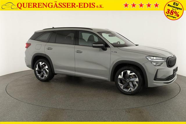 Skoda Kodiaq 2.0 TSI 150 kW 4x4 Sportline DSG Sportline, AHK, Navi, Matrix, Canton, Side, FS-beheizbar, el. Klappe, Kamera, 19-Zoll, 5 J.-Garantie 