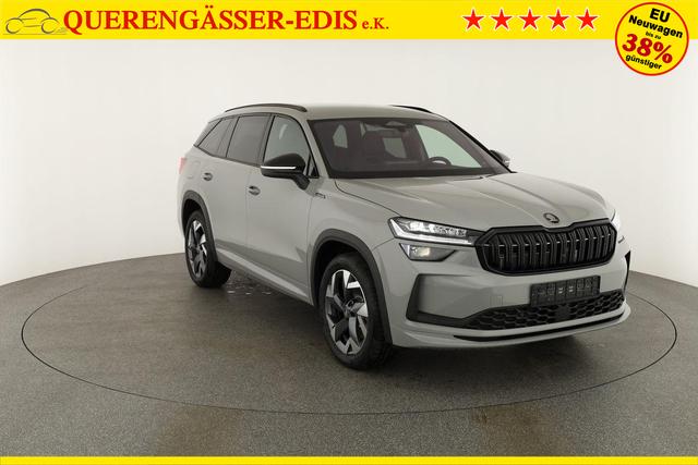 Skoda Kodiaq 2.0 TSI 150 kW 4x4 Sportline DSG Sportline, AHK, Navi, Matrix, Canton, Side, FS-beheizbar, el. Klappe, Kamera, 19-Zoll, 5 J.-Garantie 