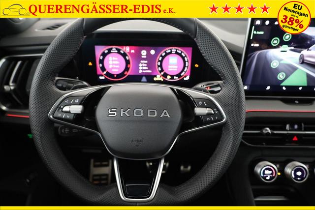 Skoda Kodiaq 2.0 TSI 150 kW 4x4 Sportline DSG Sportline, Pano, AHK, Navi, Matrix, Canton, Side, FS-beheizbar, el. Klappe, Kamera, 19-Zoll, 5 J.-Garantie 