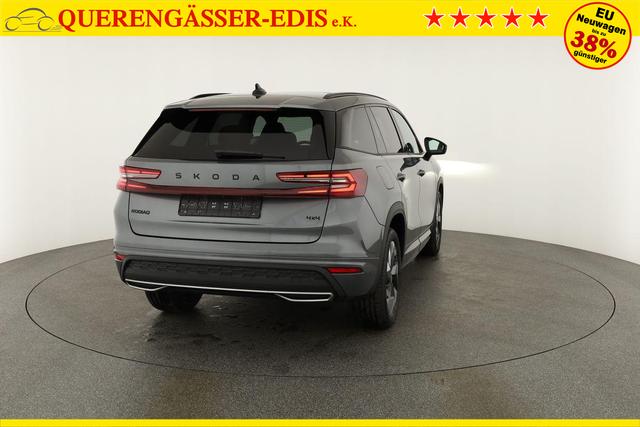 Skoda Kodiaq 2.0 TSI 150 kW 4x4 Sportline DSG Sportline, Pano, AHK, Navi, Matrix, Canton, Side, FS-beheizbar, el. Klappe, Kamera, 19-Zoll, 5 J.-Garantie 