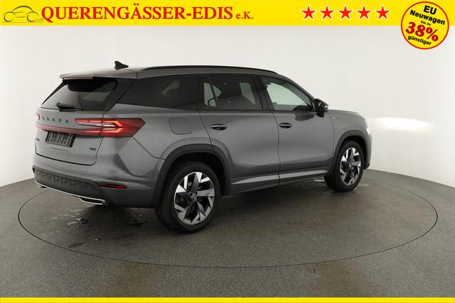 Skoda Kodiaq 2.0 TSI 150 kW 4x4 Sportline DSG Sportline, Pano, AHK, Navi, Matrix, Canton, Side, FS-beheizbar, el. Klappe, Kamera, 19-Zoll, 5 J.-Garantie 