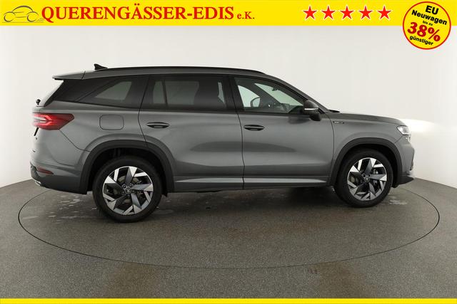 Skoda Kodiaq 2.0 TSI 150 kW 4x4 Sportline DSG Sportline, Pano, AHK, Navi, Matrix, Canton, Side, FS-beheizbar, el. Klappe, Kamera, 19-Zoll, 5 J.-Garantie 