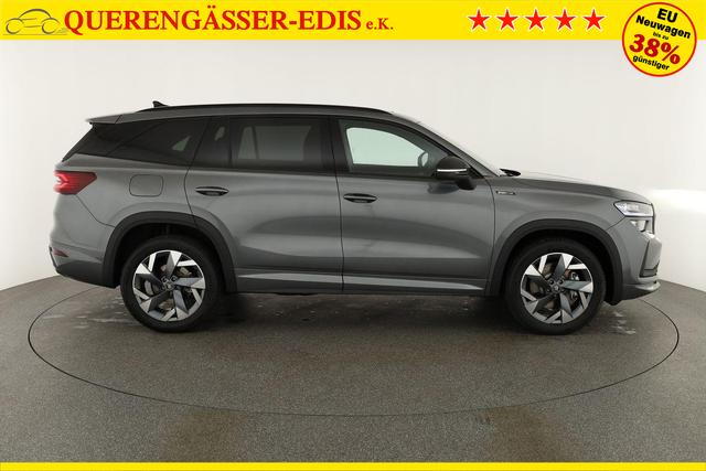 Skoda Kodiaq 2.0 TSI 150 kW 4x4 Sportline DSG Sportline, Pano, AHK, Navi, Matrix, Canton, Side, FS-beheizbar, el. Klappe, Kamera, 19-Zoll, 5 J.-Garantie 