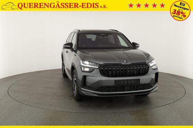 Skoda Kodiaq 2.0 TSI 150 kW 4x4 Sportline DSG Sportline, Pano, AHK, Navi, Matrix, Canton, Side, FS-beheizbar, el. Klappe, Kamera, 19-Zoll, 5 J.-Garantie 