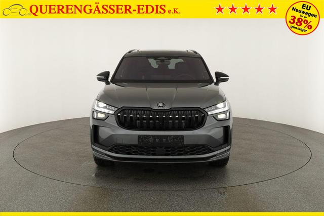 Skoda Kodiaq 2.0 TSI 150 kW 4x4 Sportline DSG Sportline, Pano, AHK, Navi, Matrix, Canton, Side, FS-beheizbar, el. Klappe, Kamera, 19-Zoll, 5 J.-Garantie 