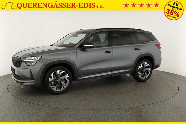 Skoda Kodiaq 2.0 TSI 150 kW 4x4 Sportline DSG Sportline, Pano, AHK, Navi, Matrix, Canton, Side, FS-beheizbar, el. Klappe, Kamera, 19-Zoll, 5 J.-Garantie 
