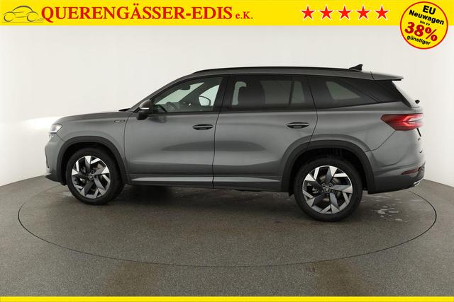 Skoda Kodiaq 2.0 TSI 150 kW 4x4 Sportline DSG Sportline, Pano, AHK, Navi, Matrix, Canton, Side, FS-beheizbar, el. Klappe, Kamera, 19-Zoll, 5 J.-Garantie 