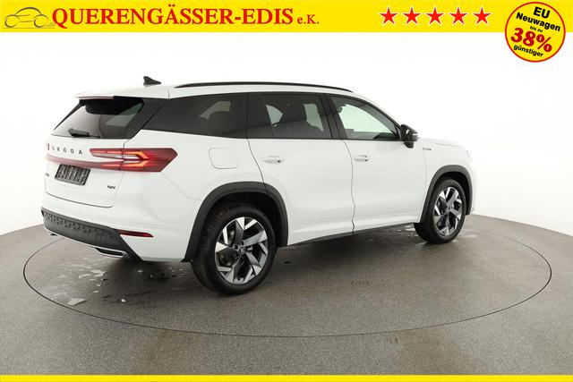 Skoda Kodiaq 2.0 TSI 150 kW 4x4 Sportline DSG Sportline, Pano, AHK, Navi, Matrix, Canton, Side, FS-beheizbar, el. Klappe, Kamera, 19-Zoll, 5 J.-Garantie 