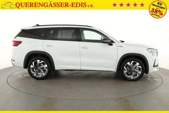 Skoda Kodiaq 2.0 TSI 150 kW 4x4 Sportline DSG Sportline, Pano, AHK, Navi, Matrix, Canton, Side, FS-beheizbar, el. Klappe, Kamera, 19-Zoll, 5 J.-Garantie 
