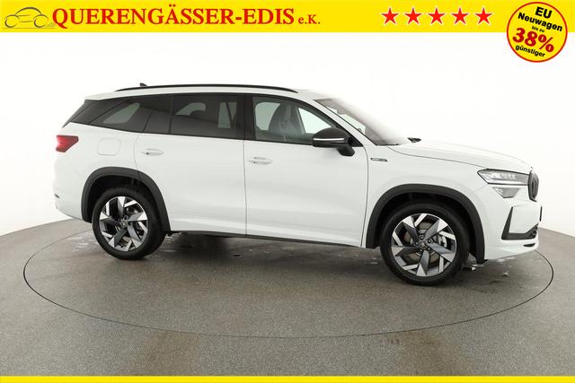 Skoda Kodiaq 2.0 TSI 150 kW 4x4 Sportline DSG Sportline, Pano, AHK, Navi, Matrix, Canton, Side, FS-beheizbar, el. Klappe, Kamera, 19-Zoll, 5 J.-Garantie 
