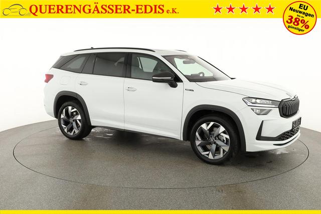 Skoda Kodiaq 2.0 TSI 150 kW 4x4 Sportline DSG Sportline, Pano, AHK, Navi, Matrix, Canton, Side, FS-beheizbar, el. Klappe, Kamera, 19-Zoll, 5 J.-Garantie 