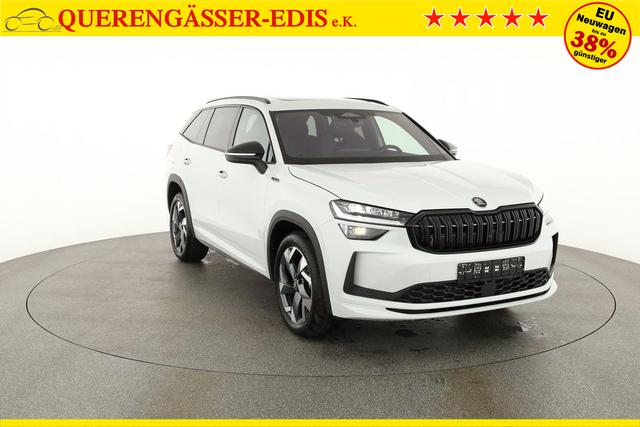 Skoda Kodiaq 2.0 TSI 150 kW 4x4 Sportline DSG Sportline, Pano, AHK, Navi, Matrix, Canton, Side, FS-beheizbar, el. Klappe, Kamera, 19-Zoll, 5 J.-Garantie 