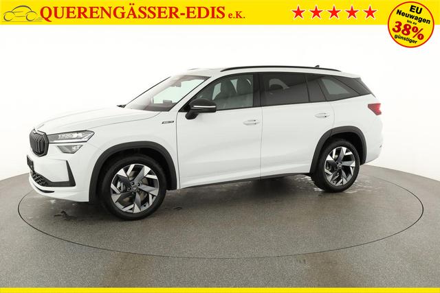 Skoda Kodiaq 2.0 TSI 150 kW 4x4 Sportline DSG Sportline, Pano, AHK, Navi, Matrix, Canton, Side, FS-beheizbar, el. Klappe, Kamera, 19-Zoll, 5 J.-Garantie 