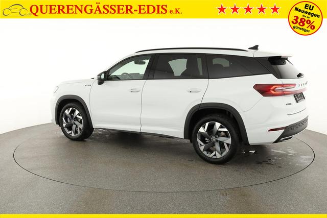 Skoda Kodiaq 2.0 TSI 150 kW 4x4 Sportline DSG Sportline, Pano, AHK, Navi, Matrix, Canton, Side, FS-beheizbar, el. Klappe, Kamera, 19-Zoll, 5 J.-Garantie 