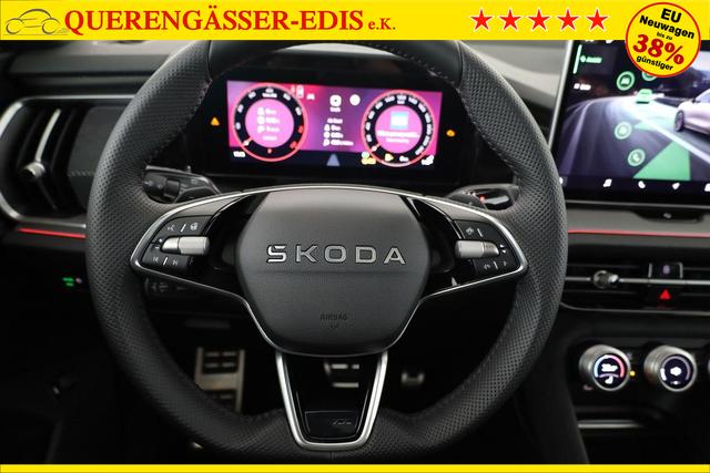 Skoda Kodiaq 2.0 TSI 150 kW 4x4 Sportline DSG Sportline, Pano, AHK, Navi, Matrix, Canton, Side, FS-beheizbar, el. Klappe, Kamera, 19-Zoll, 5 J.-Garantie 