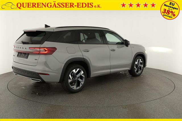 Skoda Kodiaq 2.0 TSI 150 kW 4x4 Sportline DSG Sportline, Pano, AHK, Navi, Matrix, Canton, Side, FS-beheizbar, el. Klappe, Kamera, 19-Zoll, 5 J.-Garantie 