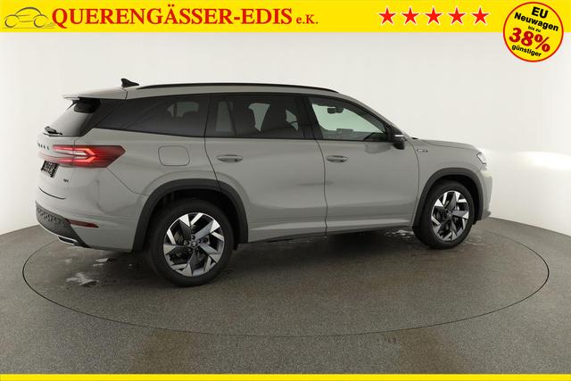 Skoda Kodiaq 2.0 TSI 150 kW 4x4 Sportline DSG Sportline, Pano, AHK, Navi, Matrix, Canton, Side, FS-beheizbar, el. Klappe, Kamera, 19-Zoll, 5 J.-Garantie 