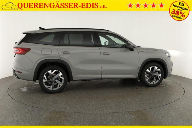 Skoda Kodiaq 2.0 TSI 150 kW 4x4 Sportline DSG Sportline, Pano, AHK, Navi, Matrix, Canton, Side, FS-beheizbar, el. Klappe, Kamera, 19-Zoll, 5 J.-Garantie 